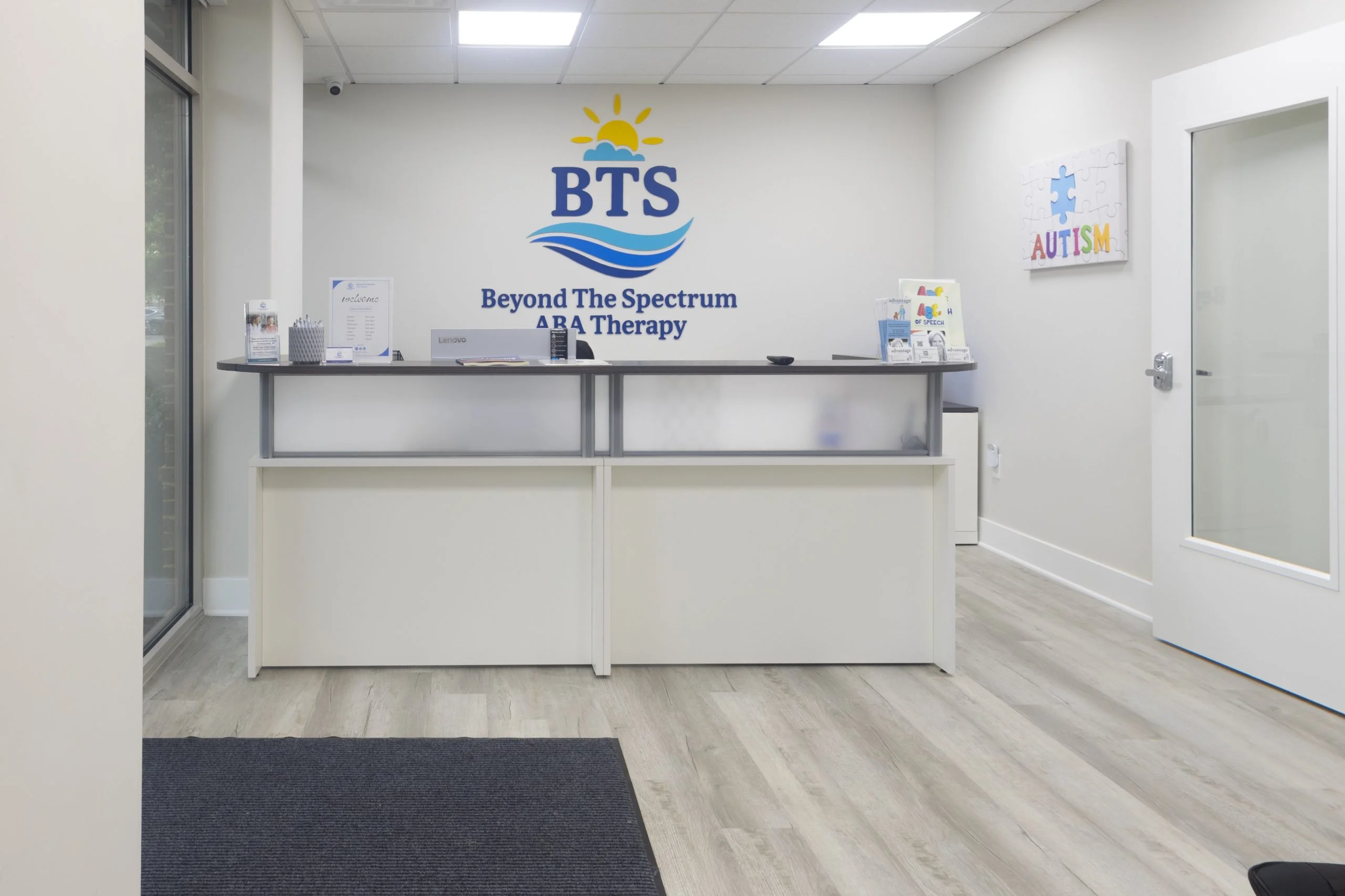 Inside the Beyond The Spectrum ABA Therapy center in Alpharetta